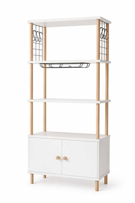Hanah Home Armario de Cocina Blanco Hanah Home Armario de Cocina Blanco